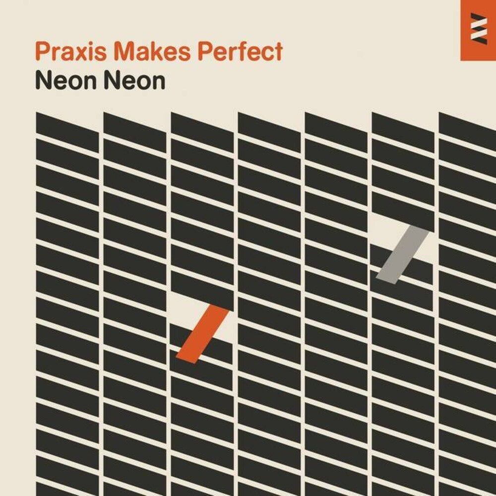 the album cover for Neon Neon - Praxis Makes Perfect