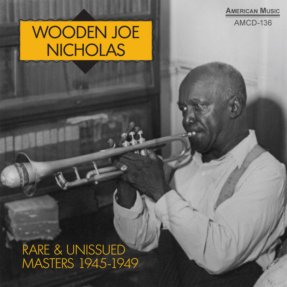the album cover for Wooden Nicholas Joe - Rare and Unissue Masters 1945-1949