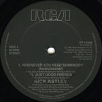 Rick Astley : Whenever You Need Somebody (12", Single)