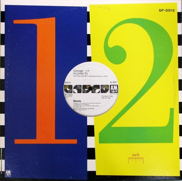 Gents : Concept (12", Promo, B -)