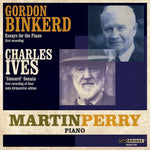 the album cover for Binkerd / Ives / Perry - Martin Perry Performs Binkerd & Ives