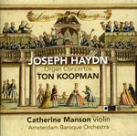 the album cover for J. HAYDN - Organ Concertos
