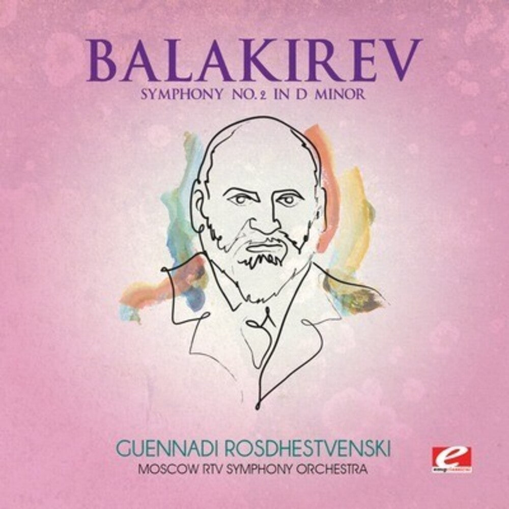 the album cover for Moscow RTV Symphony Orchestra - Symphony No. 2 in D minor