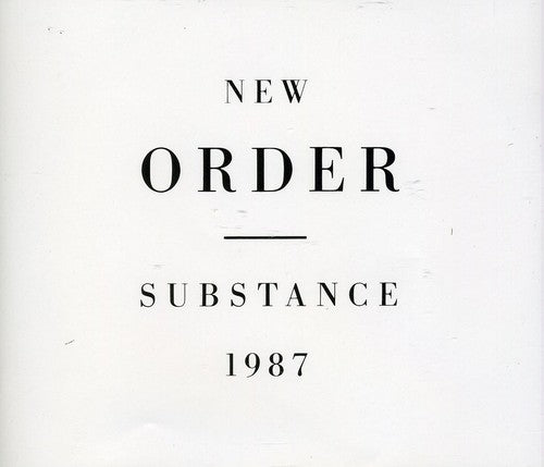 the album cover for New Order - Substance [Import]