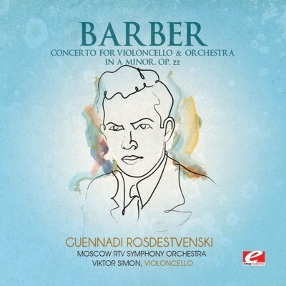 the album cover for Moscow RTV Symphony Orchestra - Concerto Violoncello & Orchestra in A minor