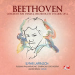 the album cover for Russian Philharmonic Symphony Orchestra - Concerto for Violin & Orchestra D Major