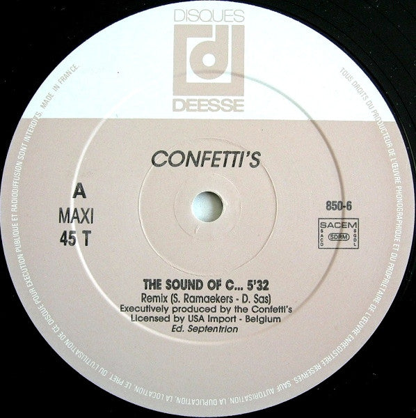Confetti's : The Sound Of C... (12", Maxi)