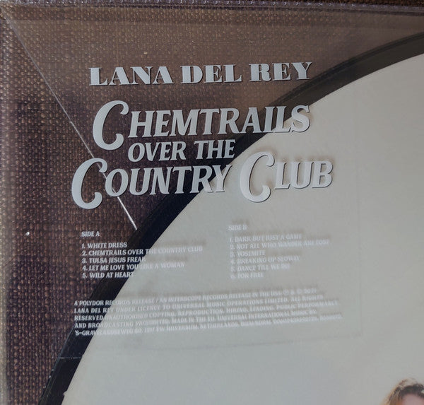 Lana Del Rey : Chemtrails Over The Country Club (LP, Album, Ltd, Pic, S/Edition)