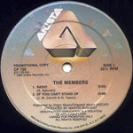 The Members : Radio (12", Promo)