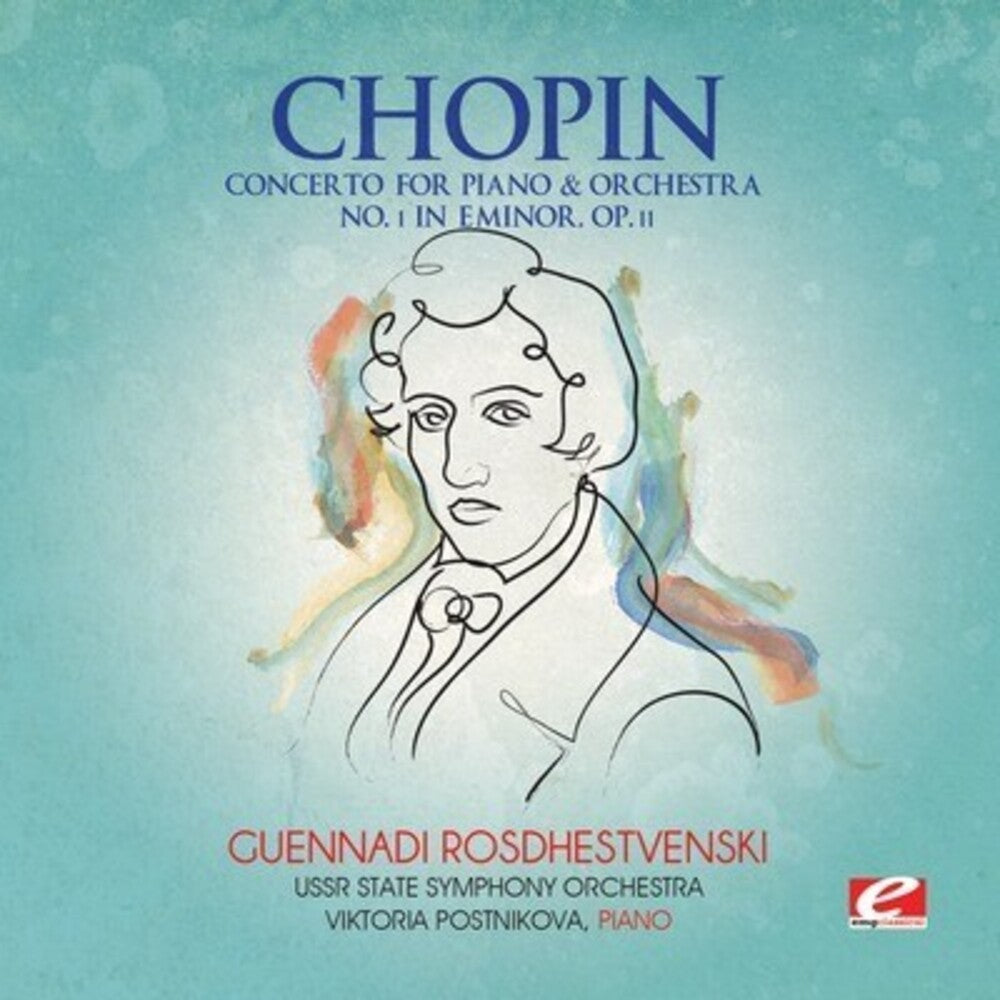 the album cover for Chopin - Concerto Piano & Orchestra 1