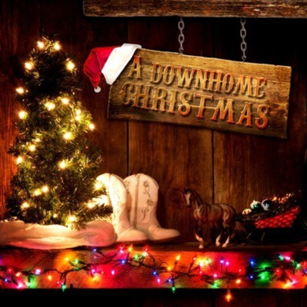 the album cover for Downhome Christmas / Var - Downhome Christmas / Various
