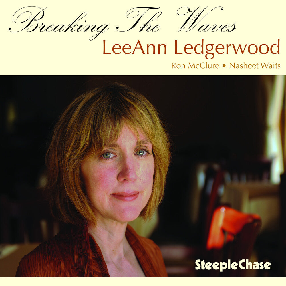 the album cover for Leeann Ledgerwood - Breaking the Waves