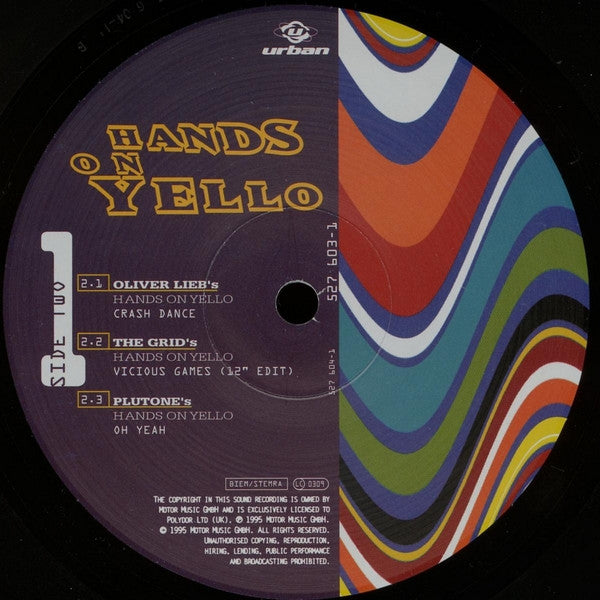 Yello : Hands On Yello (2xLP, Album, Comp)