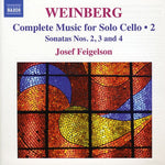 the album cover for W. Mieczyslaw - Complete Music for Solo Cello 2