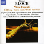 the album cover for Thomas Bloch - Missa Cantate