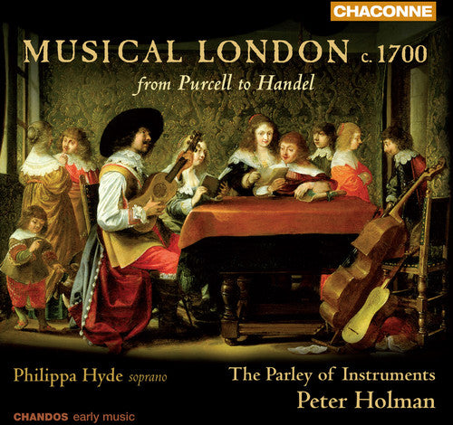 the album cover for Philippa Hyde - Musical London C. 1700: Purcell / Various