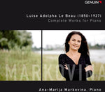 the album cover for Ana-Marija Markovina - Complete Works for Piano