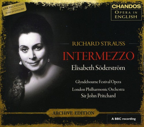 the album cover for R. STRAUSS - Intermezzo