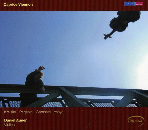 the album cover for Daniel Auner - Caprice Viennois