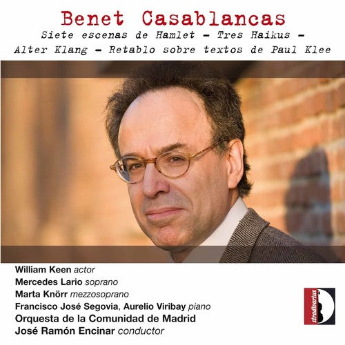 the album cover for Orquesta De La Comunidad De Madrid - Seven Scenes from Hamlet