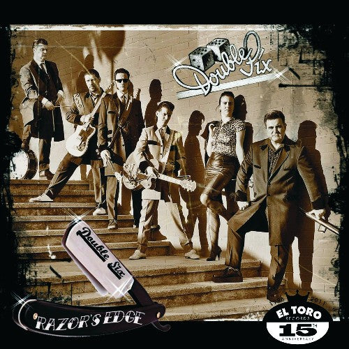 the album cover for Double Six - Razor's Edge