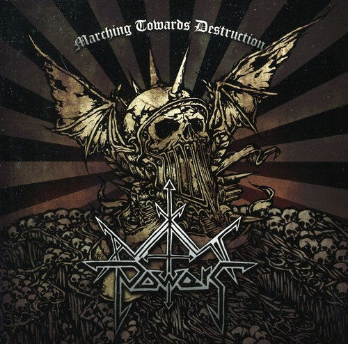 the album cover for Axis Powers - Marching Towards Destruction