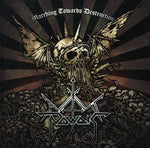 the album cover for Axis Powers - Marching Towards Destruction