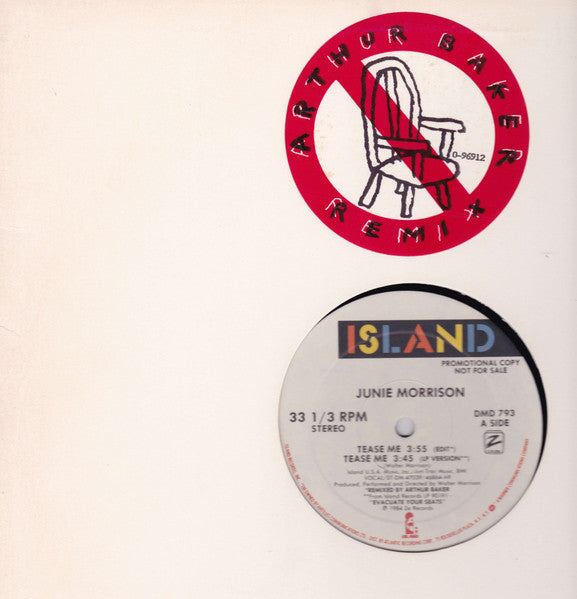 Junie Morrison : Tease Me (12", Promo, AR )
