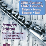 the album cover for Jennifer Stinton - Twentieth Century Flute Concerti