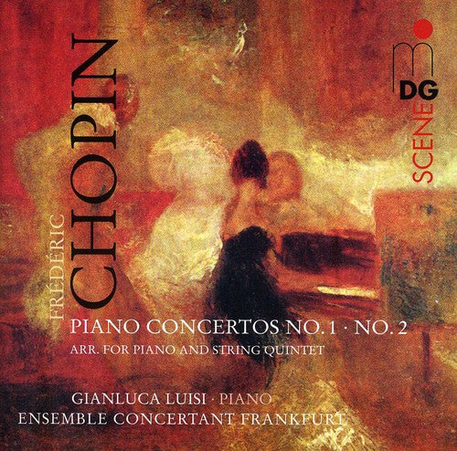 the album cover for F. CHOPIN - Piano Concertos 1 & 2
