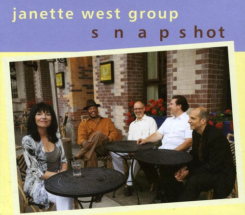 the album cover for Janette Group West - Snapshot