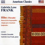 the album cover for Gabriela Lena Frank - Hilos