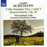 the album cover for MARIA KLIEGEL - Cello Sonatas 1 & 2