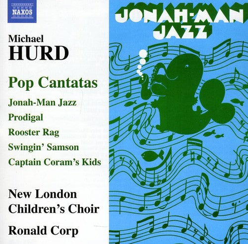 the album cover for Ronald Corp - Pop Cantatas: Jonah-Man Jazz / Prodigal