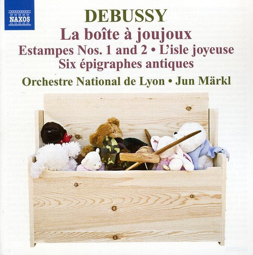 the album cover for Jun Markl - Orchestral Works 5: Boite Joujoux / Triomphe