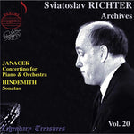 the album cover for Sviatoslav Richter - Richter Archives 20