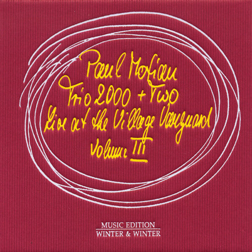 the album cover for Paul Motian - Live At The Village Vanguard, Vol. III