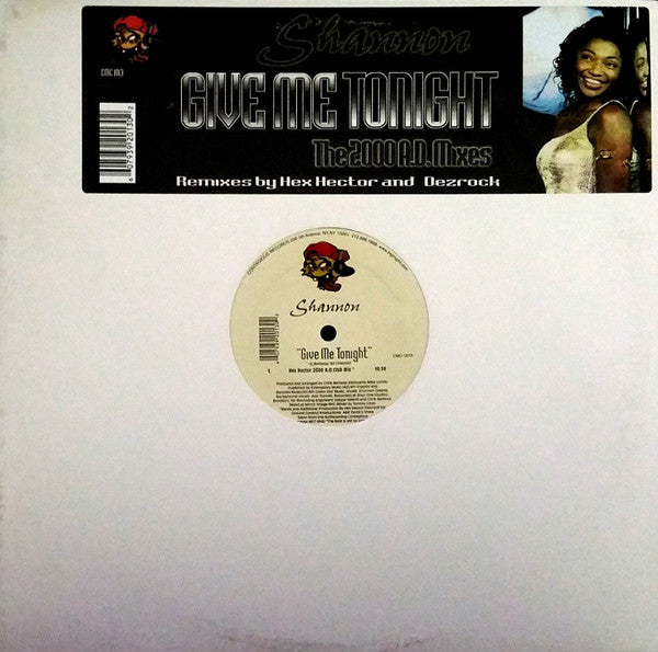 Shannon : Give Me Tonight (The 2000 A.D. Mixes) (12")