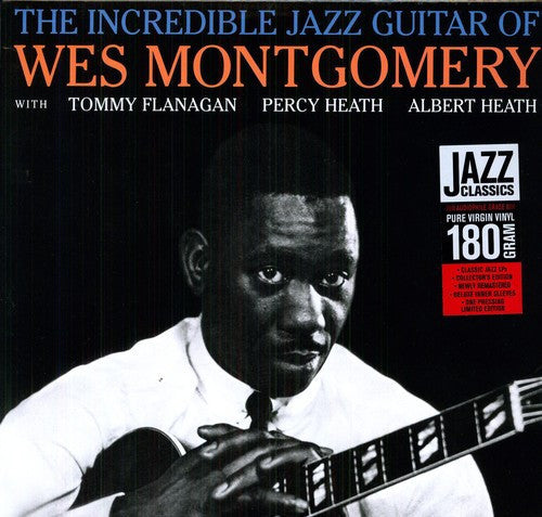 the album cover for Wes Montgomery - Incredible Jazz Guitar [Import]