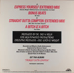 N.W.A* : Express Yourself (12", Maxi, Promo)