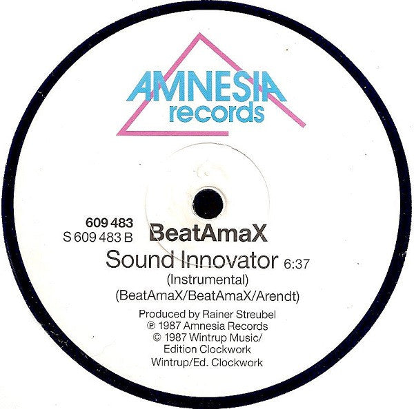 Beat-A-Max : Sound Innovator (12", Maxi)