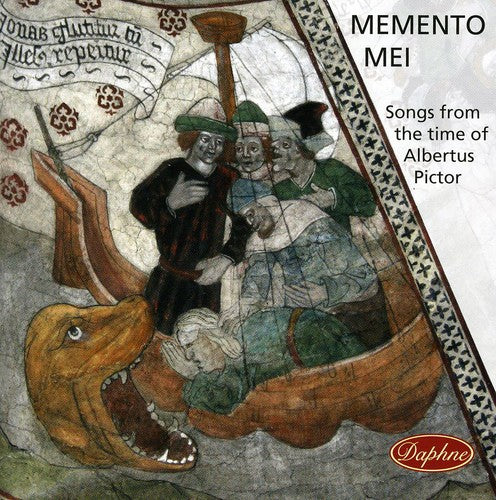 the album cover for A Capella Holmiensis - Memento Mei - Songs from Time of Albertus Pictor