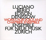 the album cover for Luciano Berio - Works For Voice & Chamber Ensemble [Import]