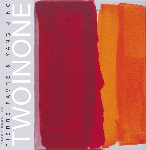 the album cover for Pierre Favre - Two In One [Import]