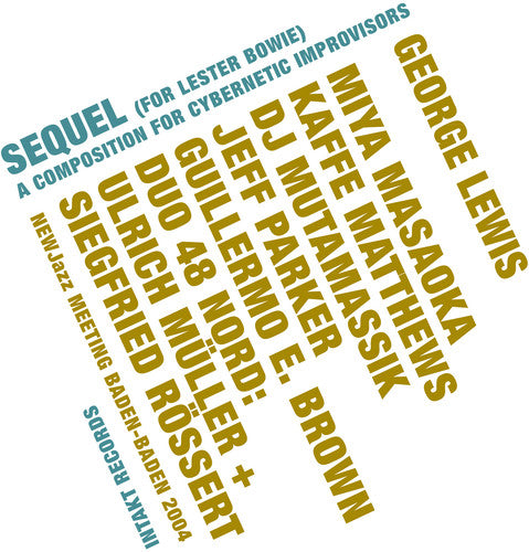 the album cover for George Lewis - Sequel [Import]