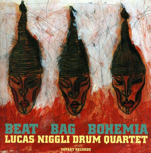 the album cover for Lucas Niggli Drum Quartet - Beat Bag Bohemia [Import]