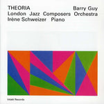 the album cover for Barry Guy - Theoria: London Jazz Composers Orchestra [Import]