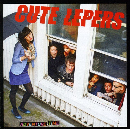 the album cover for The Cute Lepers - Adventure Time