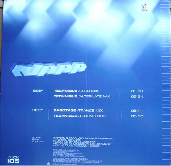 Lunaa : Technique Et Sabotage (12")