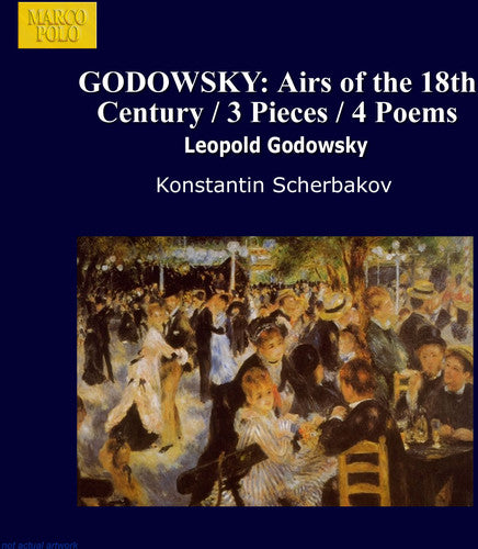 the album cover for L. GODOWSKY - Piano Music 1